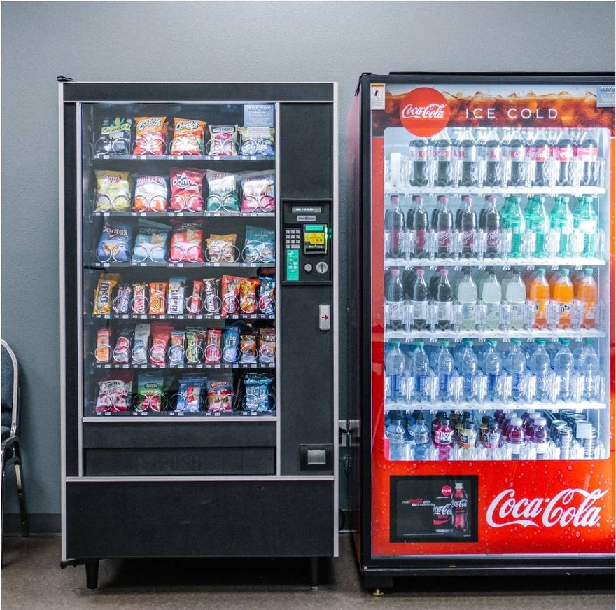 Traditional vending machines